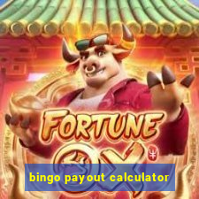 bingo payout calculator