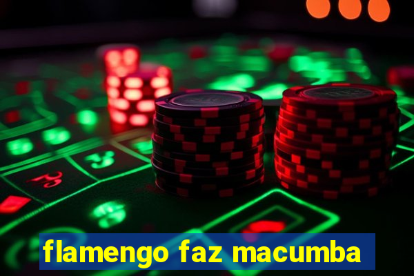 flamengo faz macumba