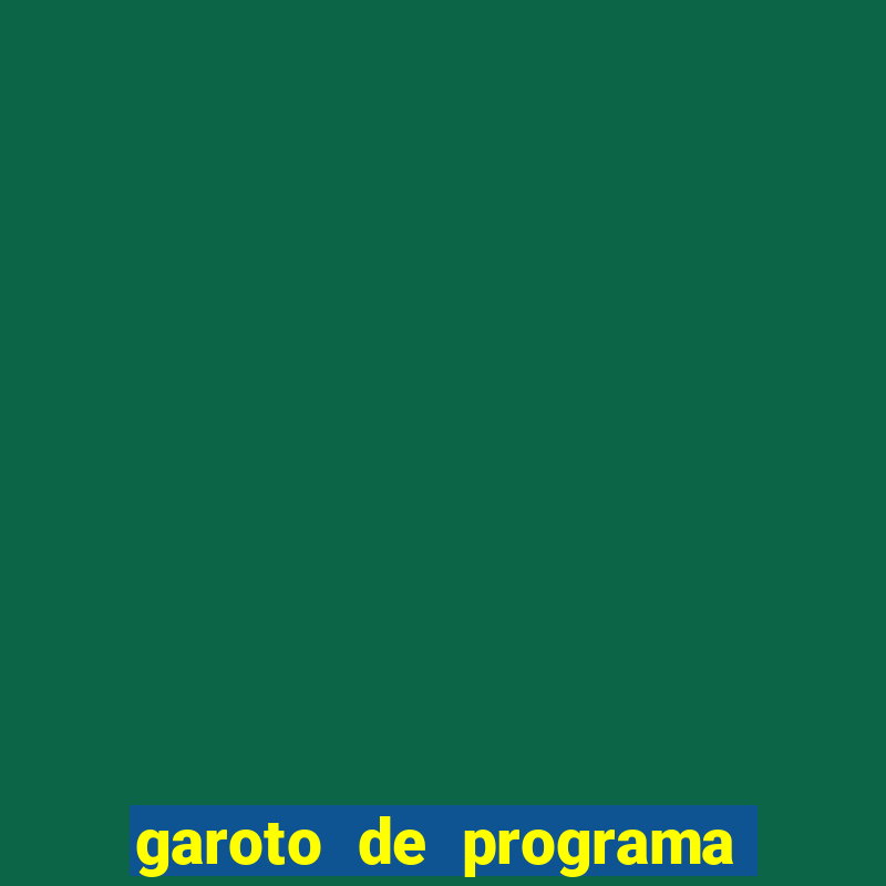 garoto de programa salvador bahia