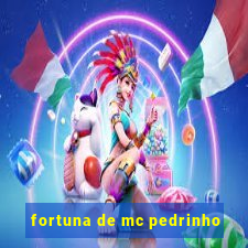 fortuna de mc pedrinho