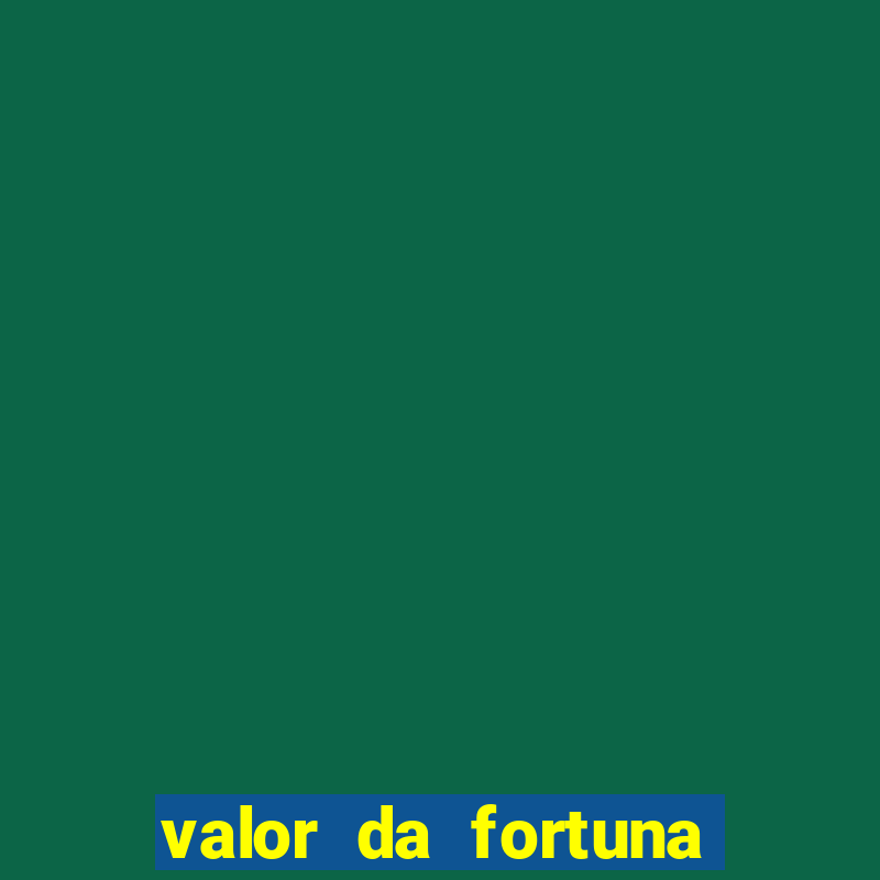 valor da fortuna de mussum