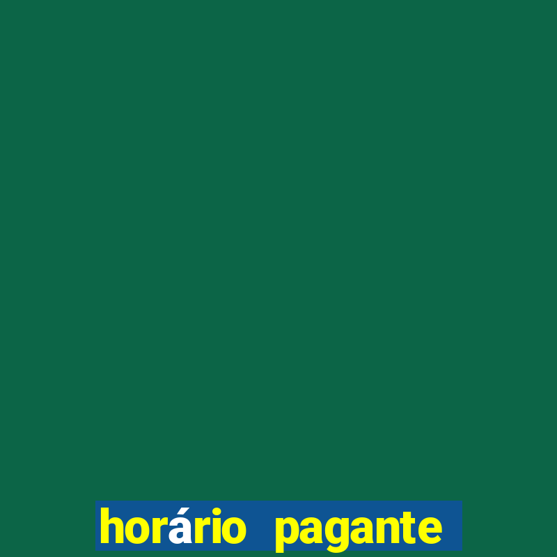 horário pagante fortune tiger madrugada