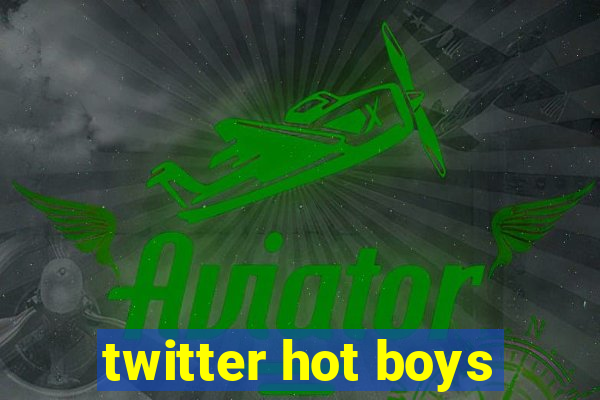 twitter hot boys