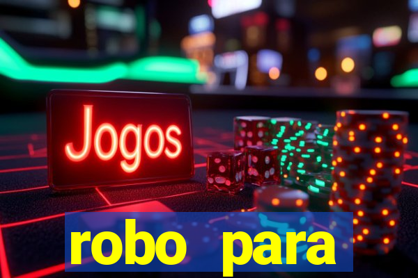 robo para plataforma de jogos