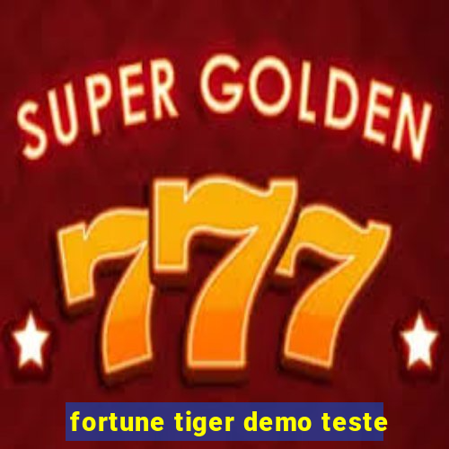 fortune tiger demo teste