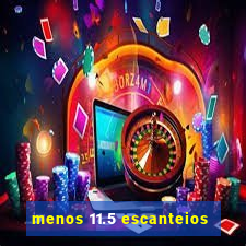 menos 11.5 escanteios