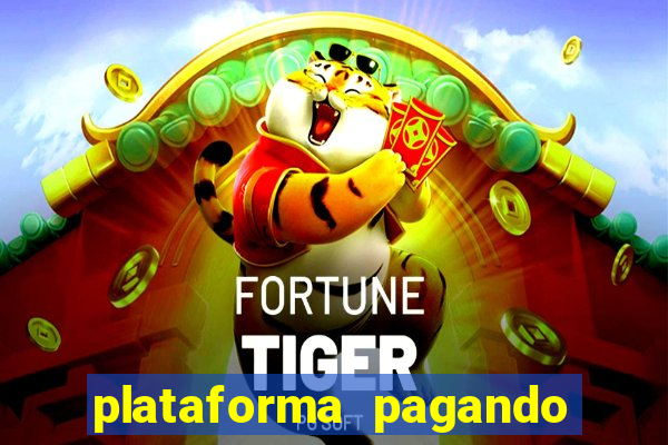 plataforma pagando bonus no cadastro