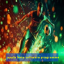 apple beta software programme