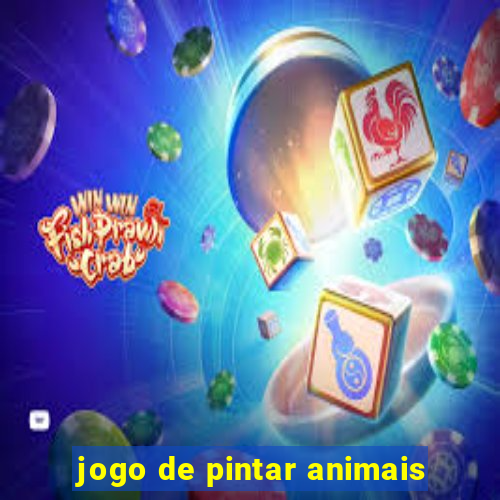 jogo de pintar animais