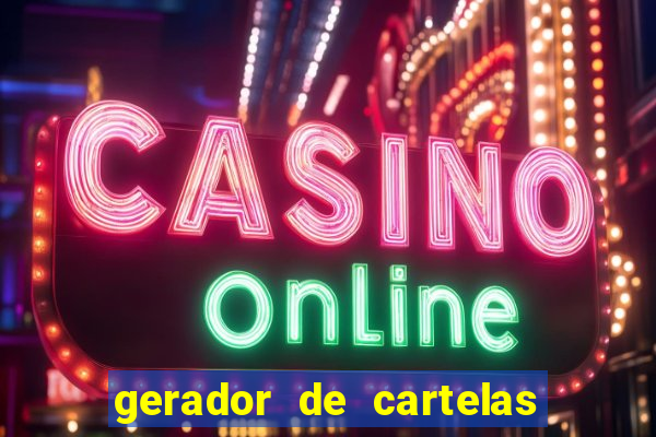 gerador de cartelas de bingo 1 a 99