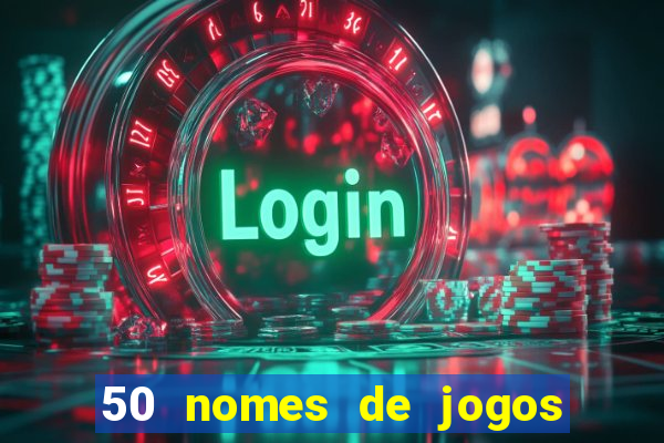 50 nomes de jogos com bola