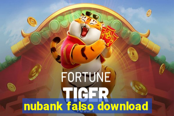 nubank falso download