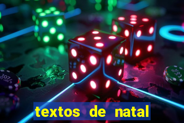 textos de natal para leitura