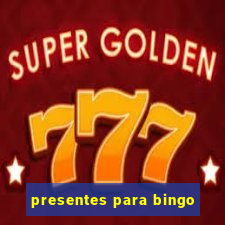 presentes para bingo