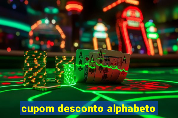 cupom desconto alphabeto