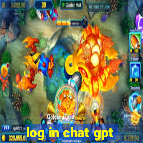 log in chat gpt